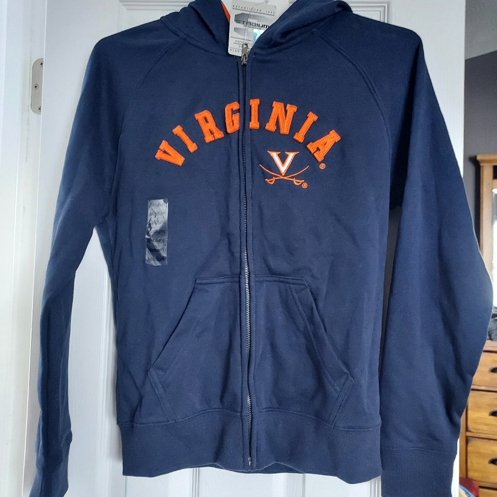 UVa hoodie women's sz S NWT